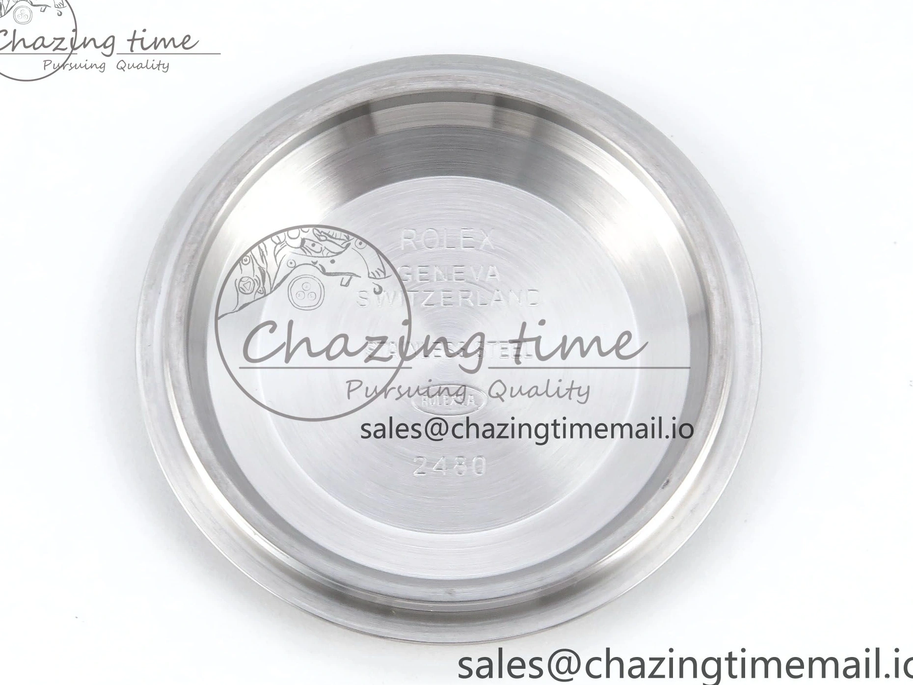 0204 Sustainable Oyster Perpetual 124300 41mm EWEF Best Edition 904L Steel Red Dial A 768